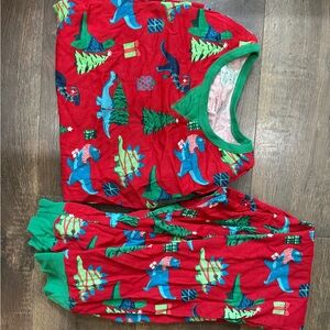 Target Red and Green Dinosaur Woman Pajama Set